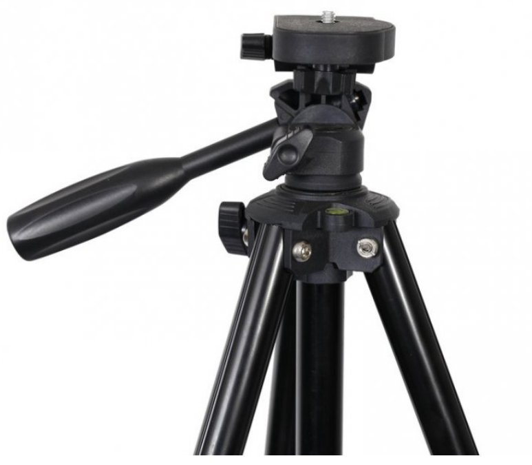 Штатив универсальный Tripod A608 для фотоаппарата камеры проектора с чехлом 54 -142 см (1717712680) - фото 5