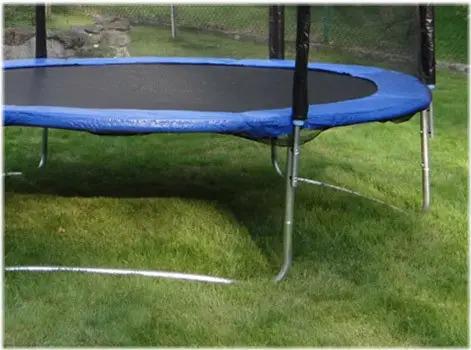 Батут вуличний круглий із захисною сіткою SKY JUMP зі сходами d 404 см до 150 кг (SJ13FT404) - фото 2 Батут вуличний круглий із захисною сіткою SKY JUMP зі сходами d 404 см до 150 кг (SJ13FT404) - фото 2