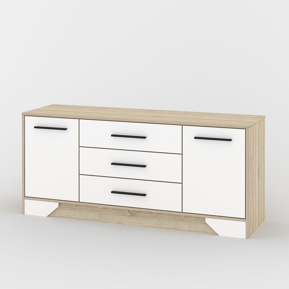 Комод Тиса Мебель 102 Дуб сонома/Белый (619cfb3c97dca85569505862) Комод Тиса Мебель 102 Дуб сонома/Белый (619cfb3c97dca85569505862)