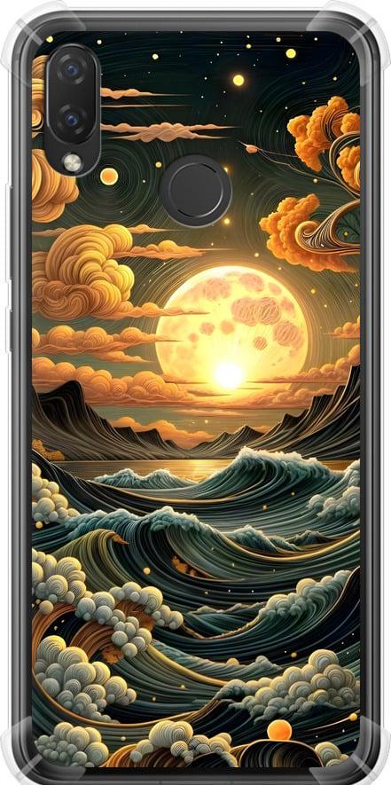 Чехол на Huawei Nova 3i Арт волны (6332sp-1541-42517) Чехол на Huawei Nova 3i Арт волны (6332sp-1541-42517)