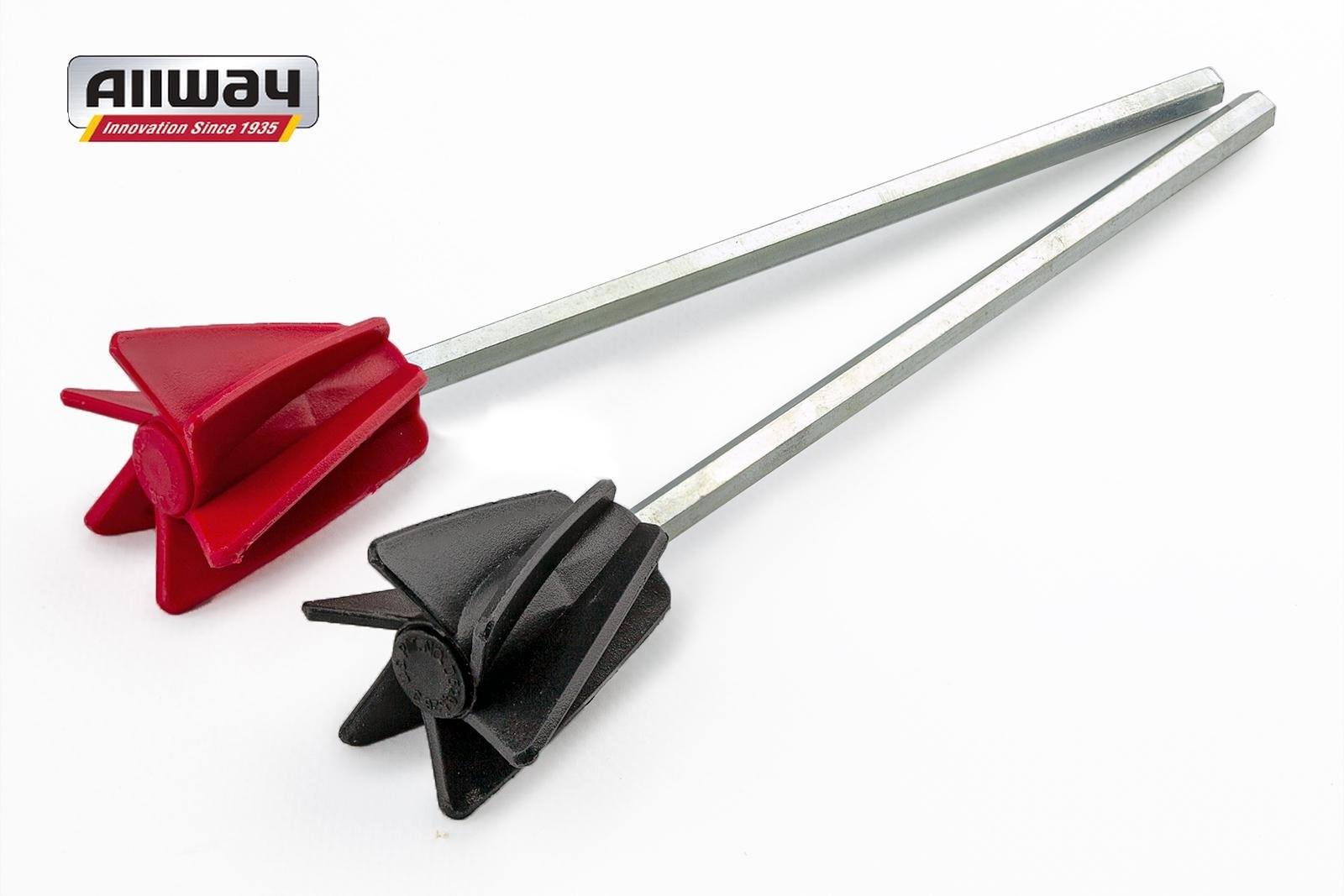 Миксер для краски Allway HMQ 210 мм 2 шт. (21773393) - фото 9