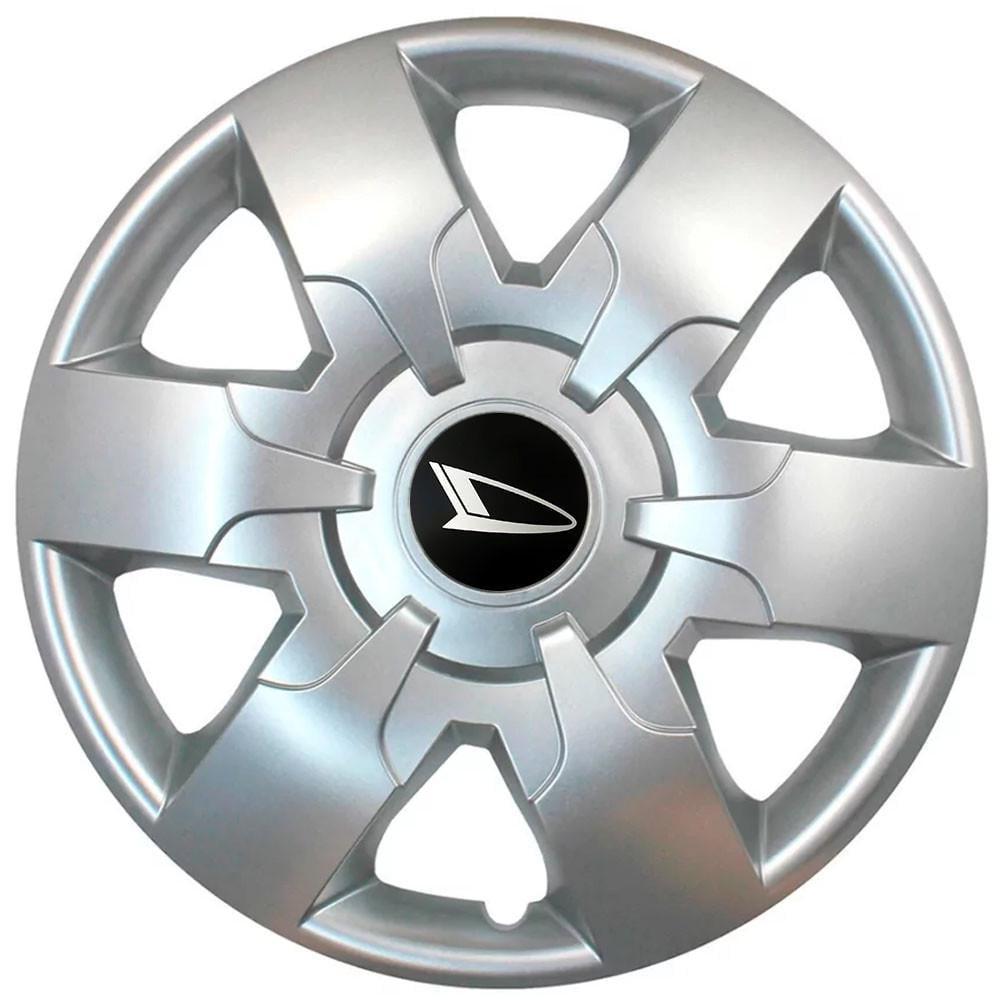 Колпаки SJS с логотипом Daihatsu 413 R16 4 шт. Серебряный (31006330)
