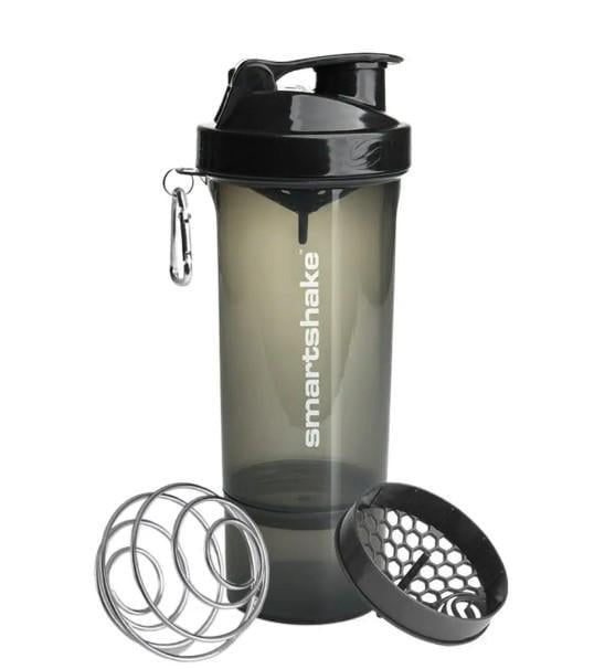 Шейкер спортивний SmartShake Slim 500 мл Black (10253001)