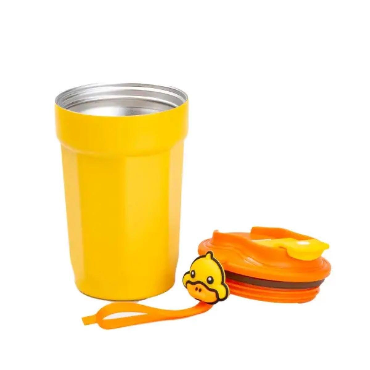 Термокружка з кришкою на защіпці G. Duck 450 мл Жовтий (HP28489) - фото 5 Термокружка з кришкою на защіпці G. Duck 450 мл Жовтий (HP28489) - фото 5