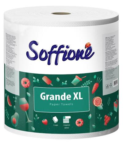 Бумажные полотенца Soffione Grande XL 1 рулон 500 листов Белый (рп.sf.gr.XL.1б)