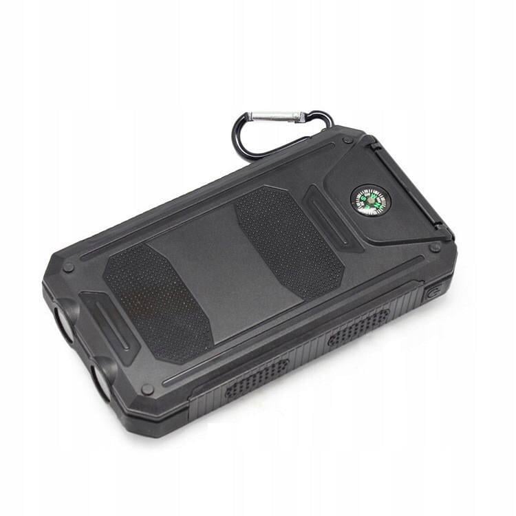 Павербанк ARMORED Solar 20 000 mAh Black