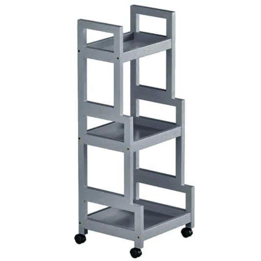 Этажерка для ванной из дерева на колесиках Диполи Маренго (АБТ-003419)