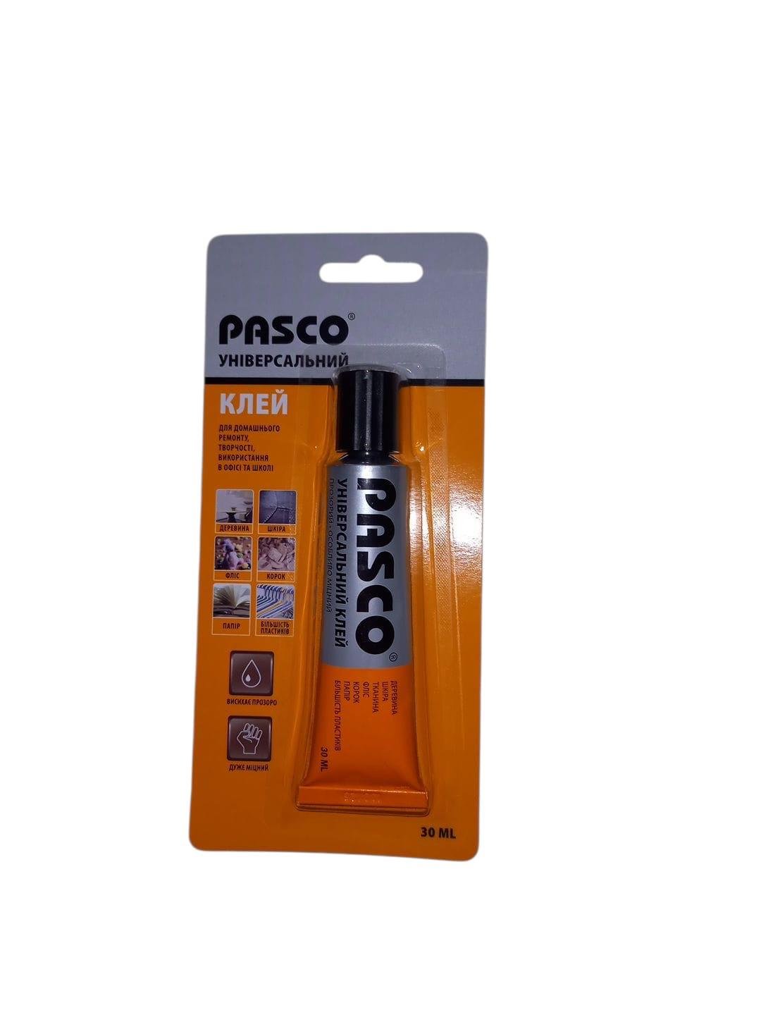 Клей Pasco А001-2 30 мл Прозорий (27189792)