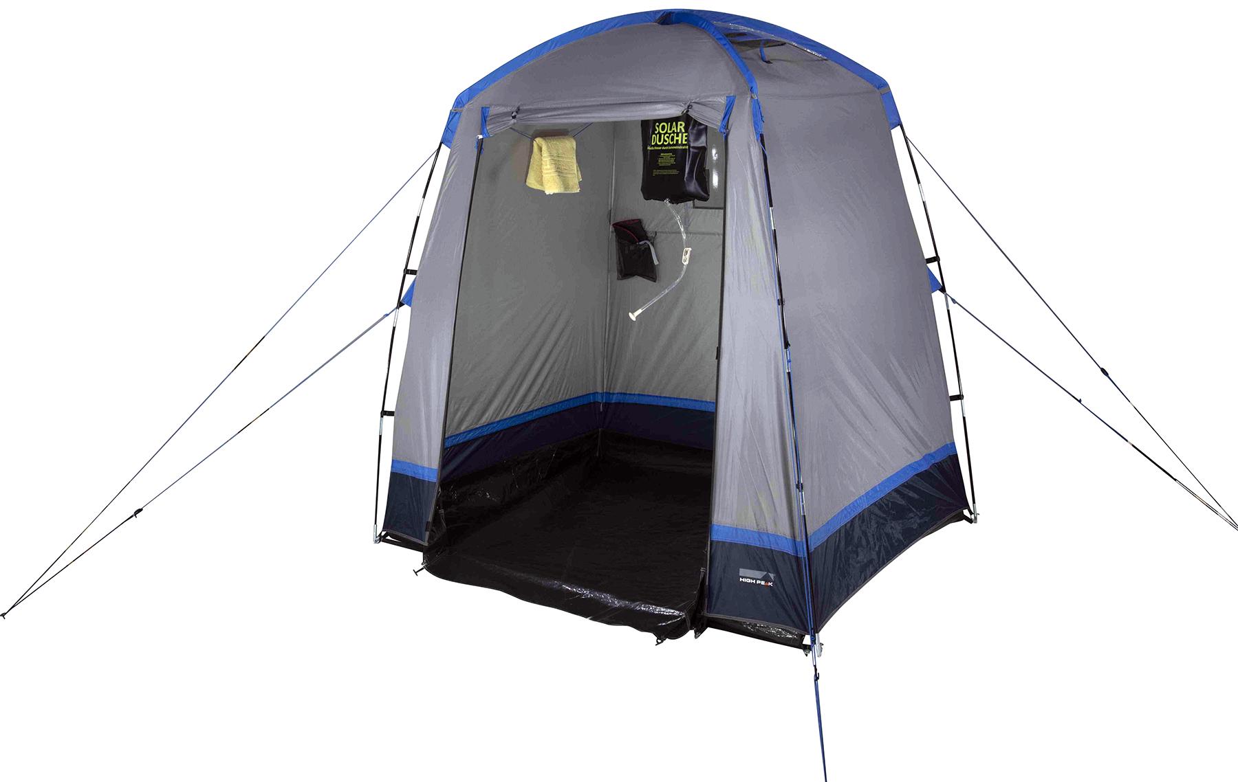Палатка High Peak Torbole Light Grey/Black/Blue (14014) - фото 4