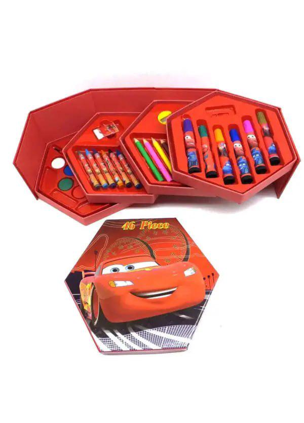 Набор для рисования и творчества детский 4 яруса карандаши/фломастеры/краски/восковые карандаши 46 предметов - фото 5 Набор для рисования и творчества детский 4 яруса карандаши/фломастеры/краски/восковые карандаши 46 предметов - фото 5