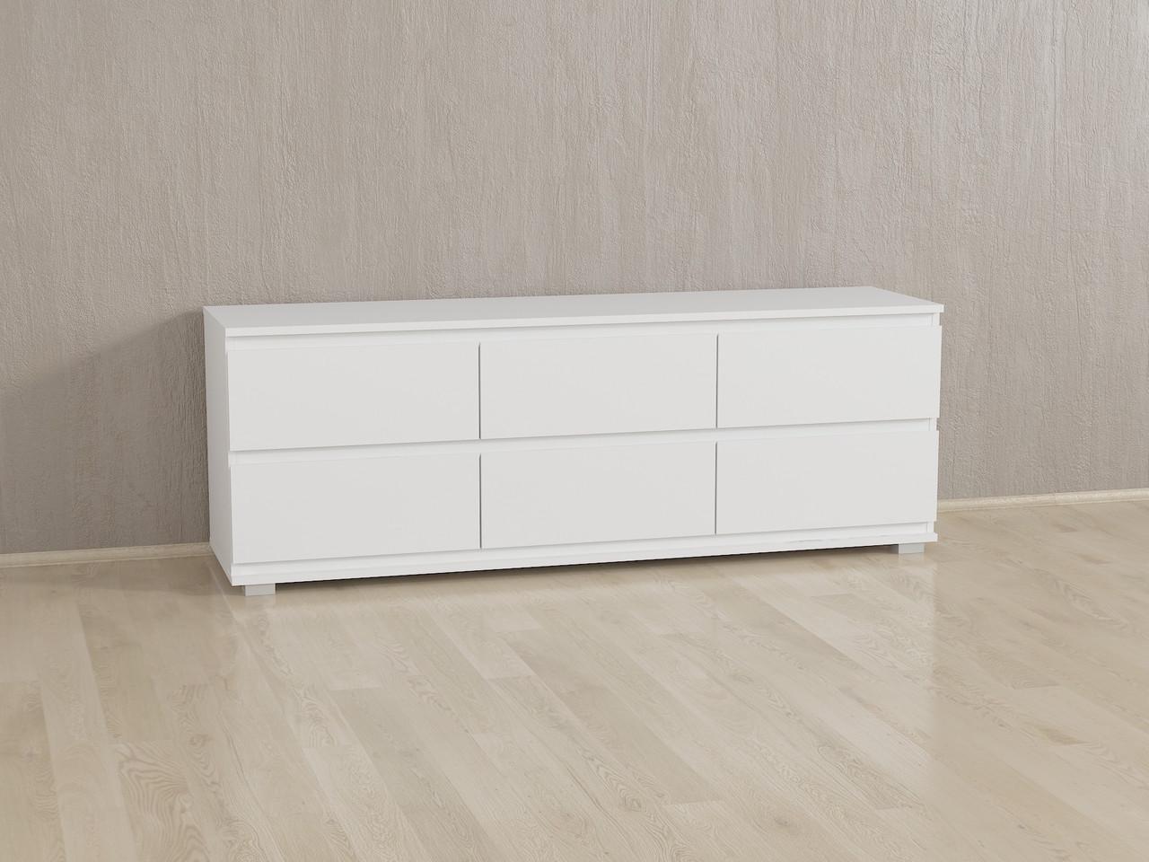 Тумба ТВ Forte Robin 1502х535х390 см Белый (id27-Б6-white)