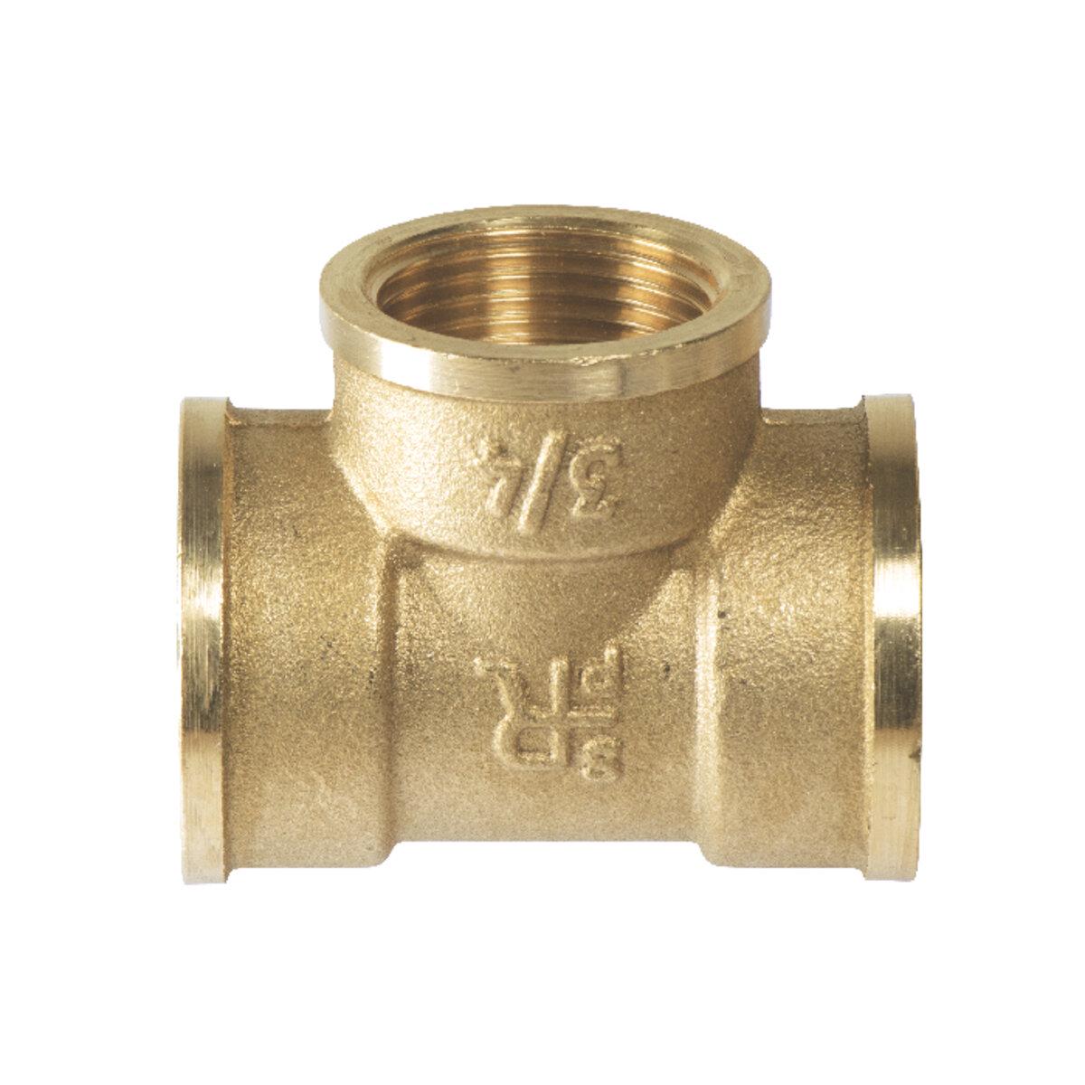 Тройник COMISA 1/2x1/2x1/2" ВВВ латунь (TK-77.08.039)