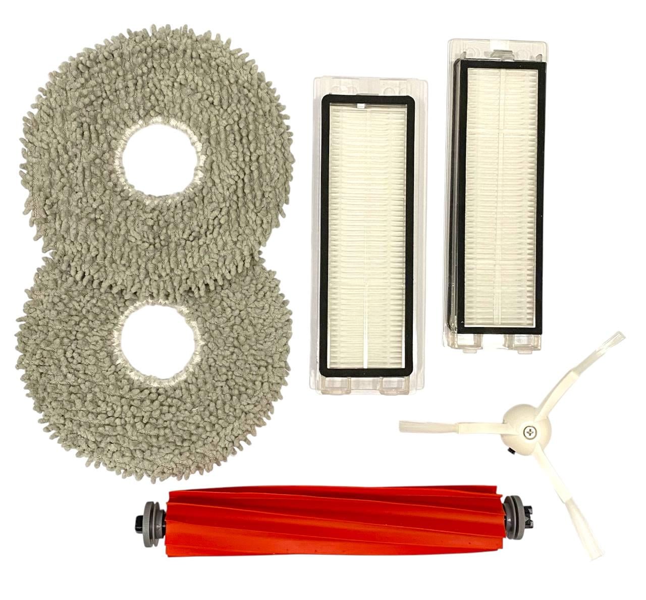 Набор для работы пылесоса Xiaomi RoboRock Q Revo QR02-00/QR52-00 щетка/фильтр/тряпка (23688391)