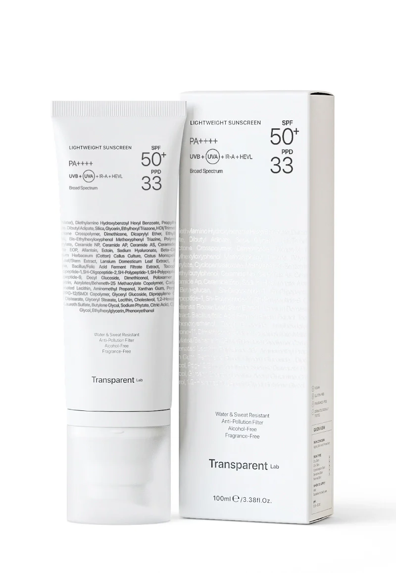 Крем сонцезахисний Transparent Lab Lightweight Sunscreen SPF50+ 100 мл