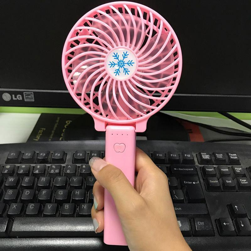 Охладитель воздуха Air Mini Cooler и ручной вентилятор Handy Pink (ed0a3876) - фото 7