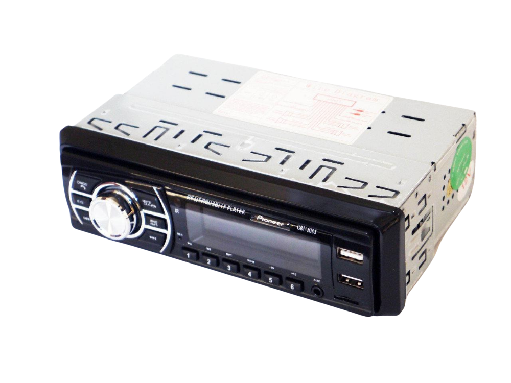 Автомагнитола Pioneer 2053BT USB/microSD/FM/AUX + Bluetooth с пультом ДУ 4x50 Вт