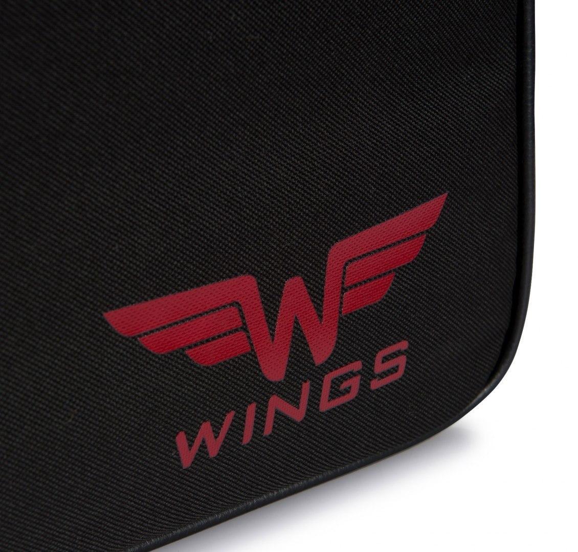 Сумка дорожная на чемодан Wings TB01 ручная кладь 40x25x20 см Черный - фото 5