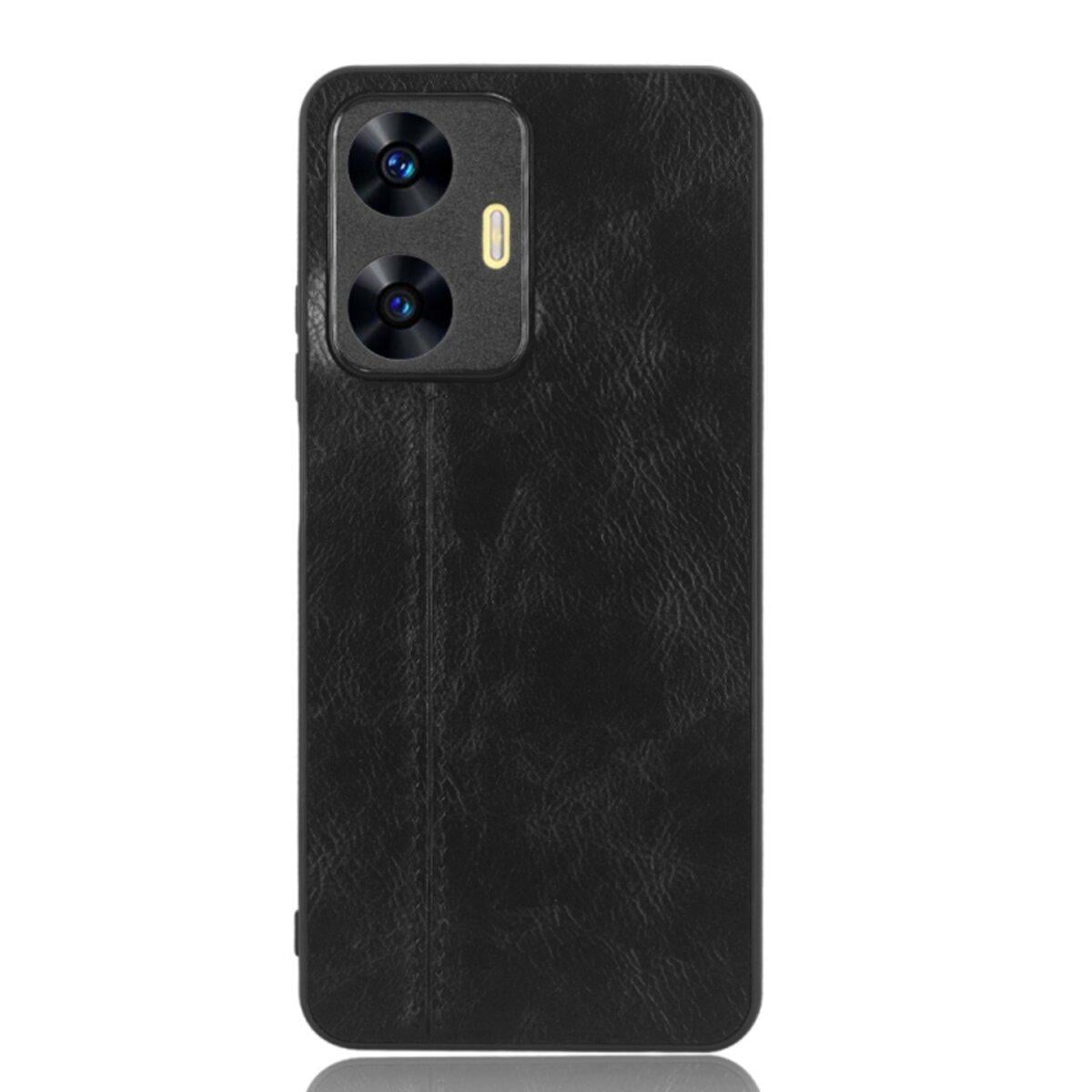 Противоударный чехол для Realme C55 Cosmiс Leather Case Black