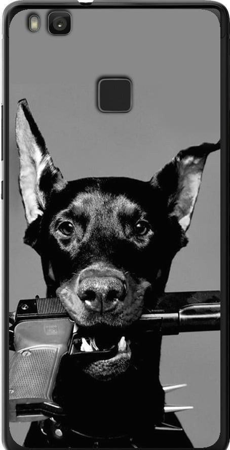 Чехол на Huawei P9 Lite Доберман (2745t-298-42517)