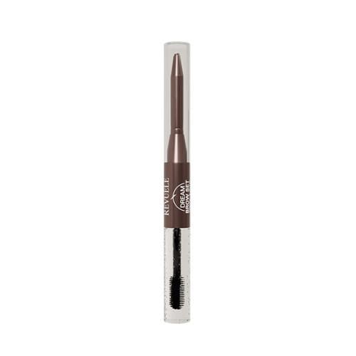 Олівець та фіксатор для брів Revuele Dream Brow Set 2в1 0,3 г + 5 мл Світло-коричневий