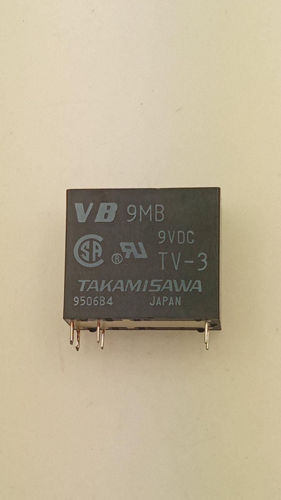 Реле Takamisawa VB9MB9V DC/5A/2ST13x25x29 (09929)