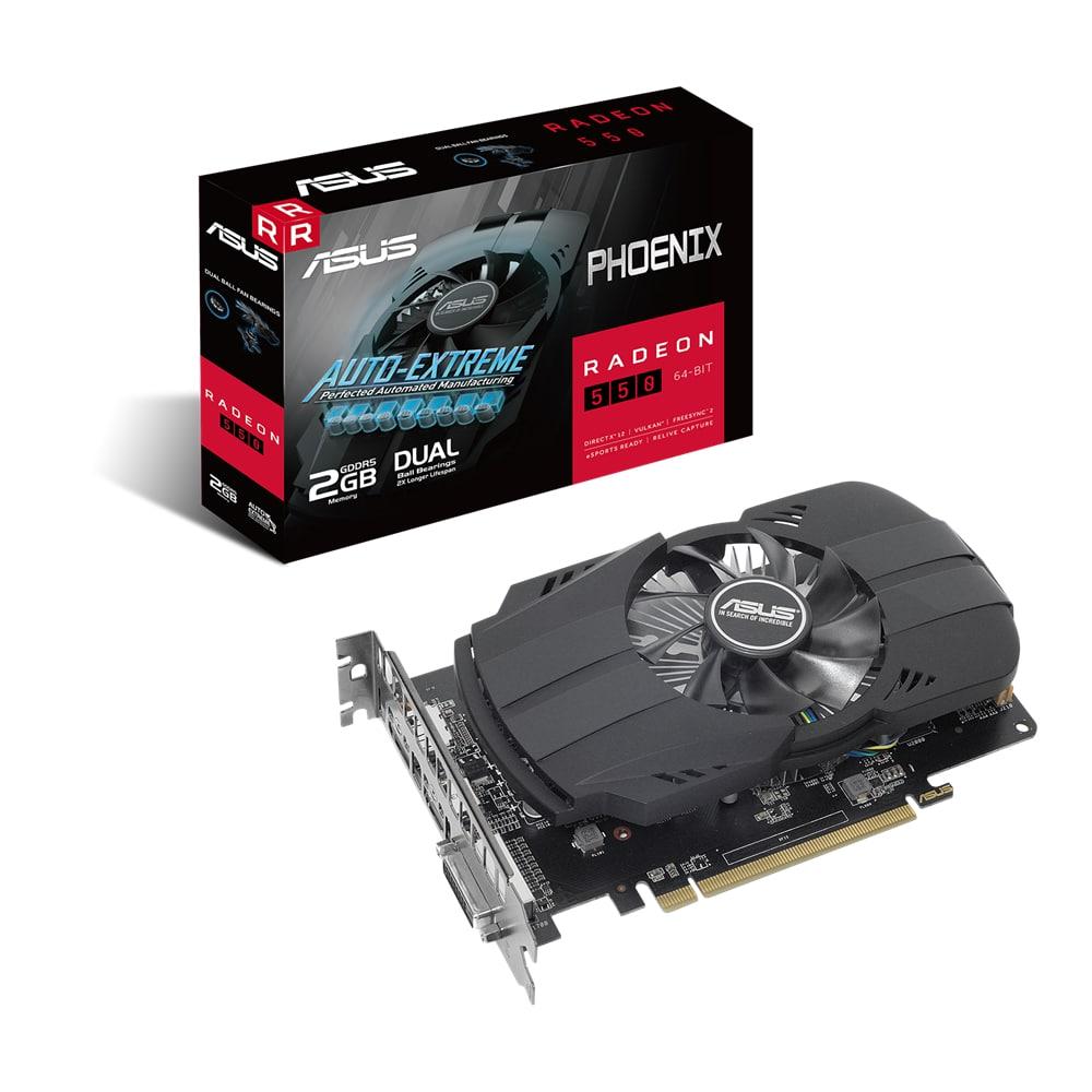 Видеокарта Asus Radeon 550 2 GB GDDR5 PH PH-550-2G (ERC-90YV0AG9-M0NA00) - фото 7