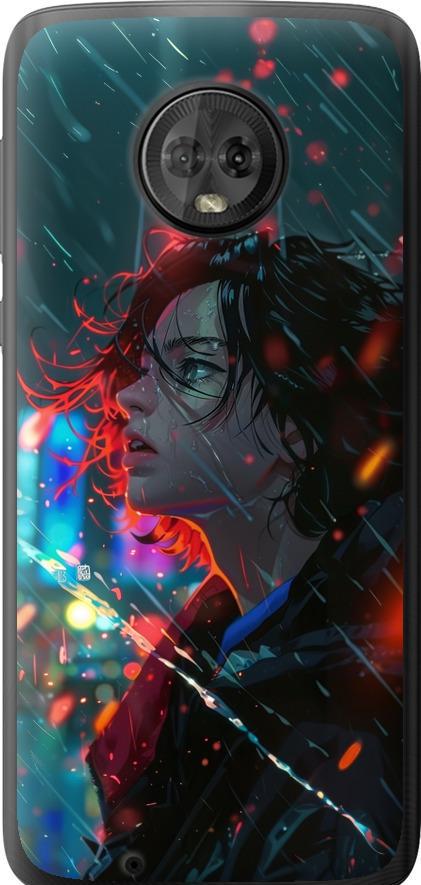 Чехол на Motorola Moto G6 Ночные огни (6096u-982-42517)