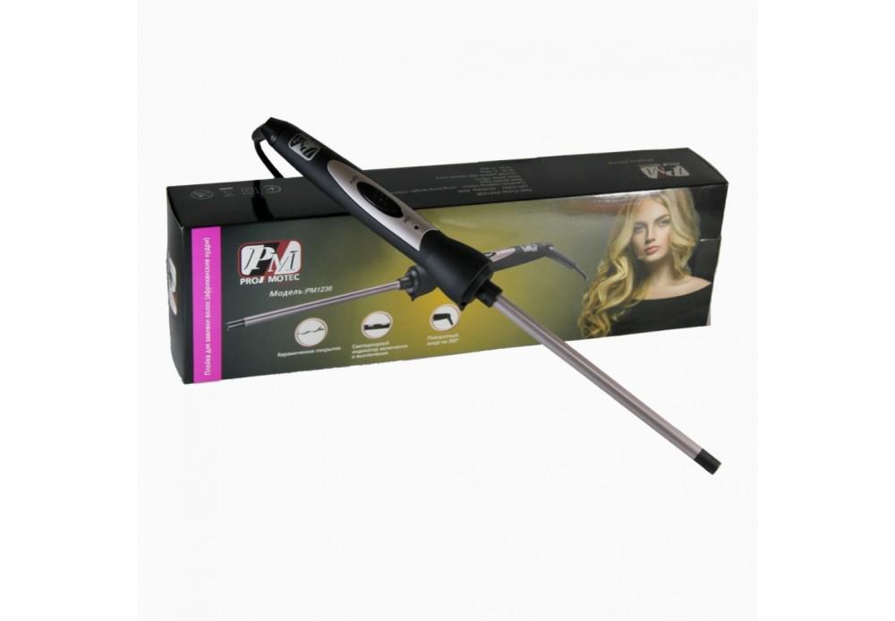 Плойка для волос Promotec PM-1236 9 мм афрокудри