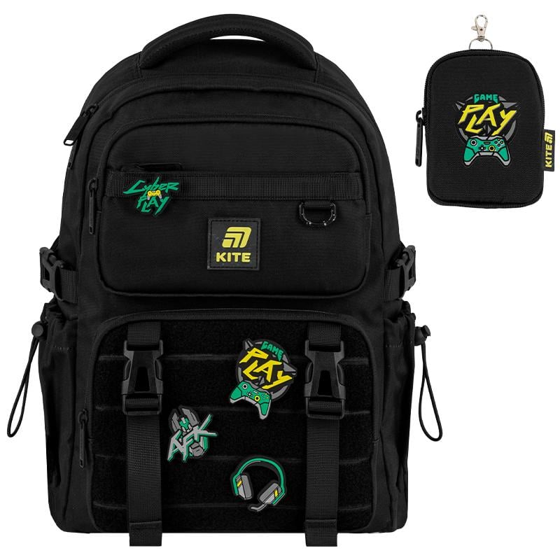 Школьный набор KITE Education CyberGame SET_K25-1022M-2 рюкзак/пенал/сумка