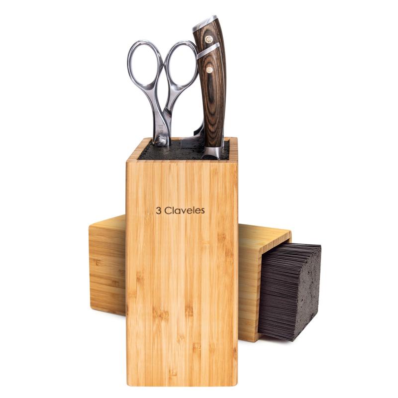 Подставка для ножей 3claveles Бамбук (1747) - фото 2 Подставка для ножей 3claveles Бамбук (1747) - фото 2