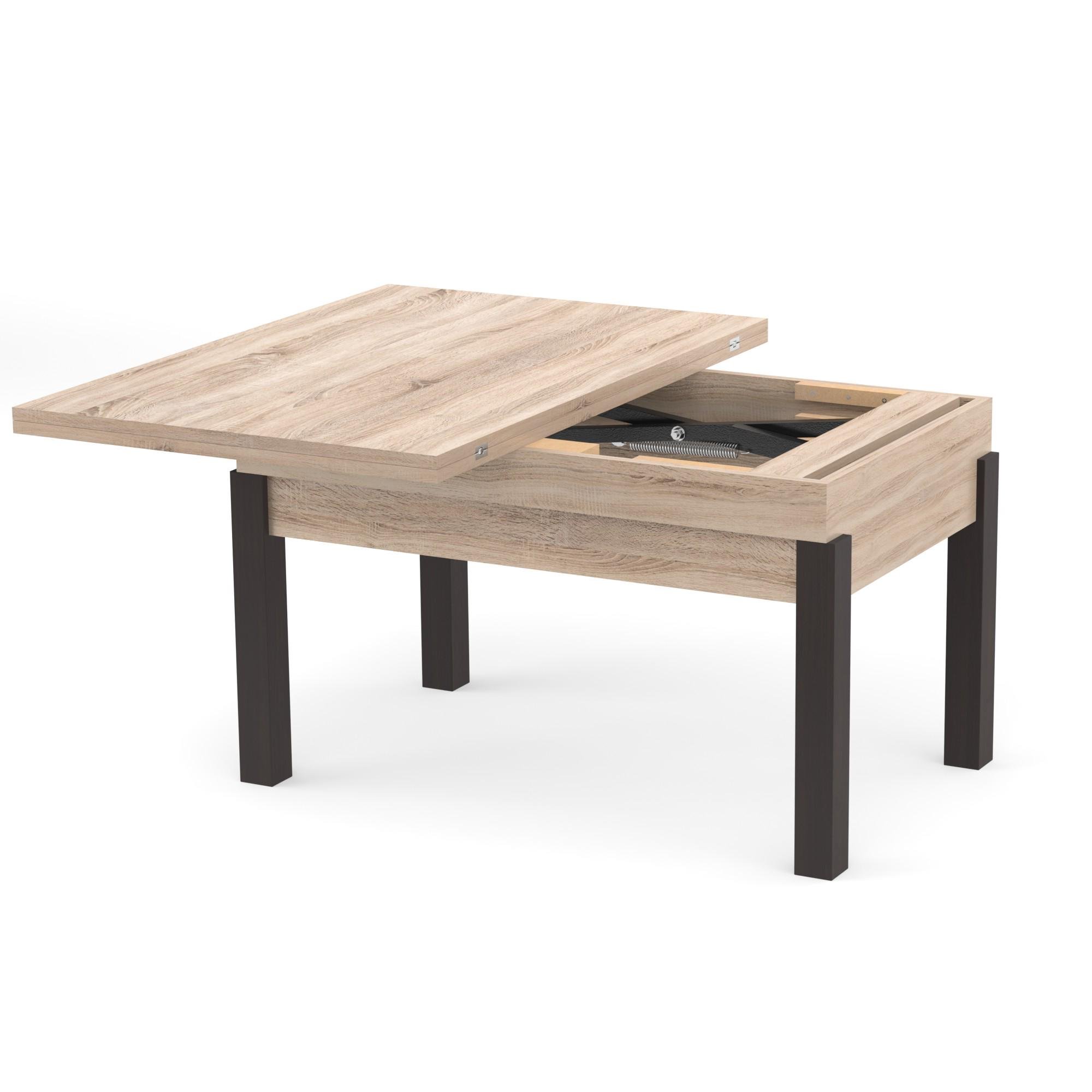 Стол-трансформер Баттер Дуб сонома/Венге (MBC001202) - фото 3