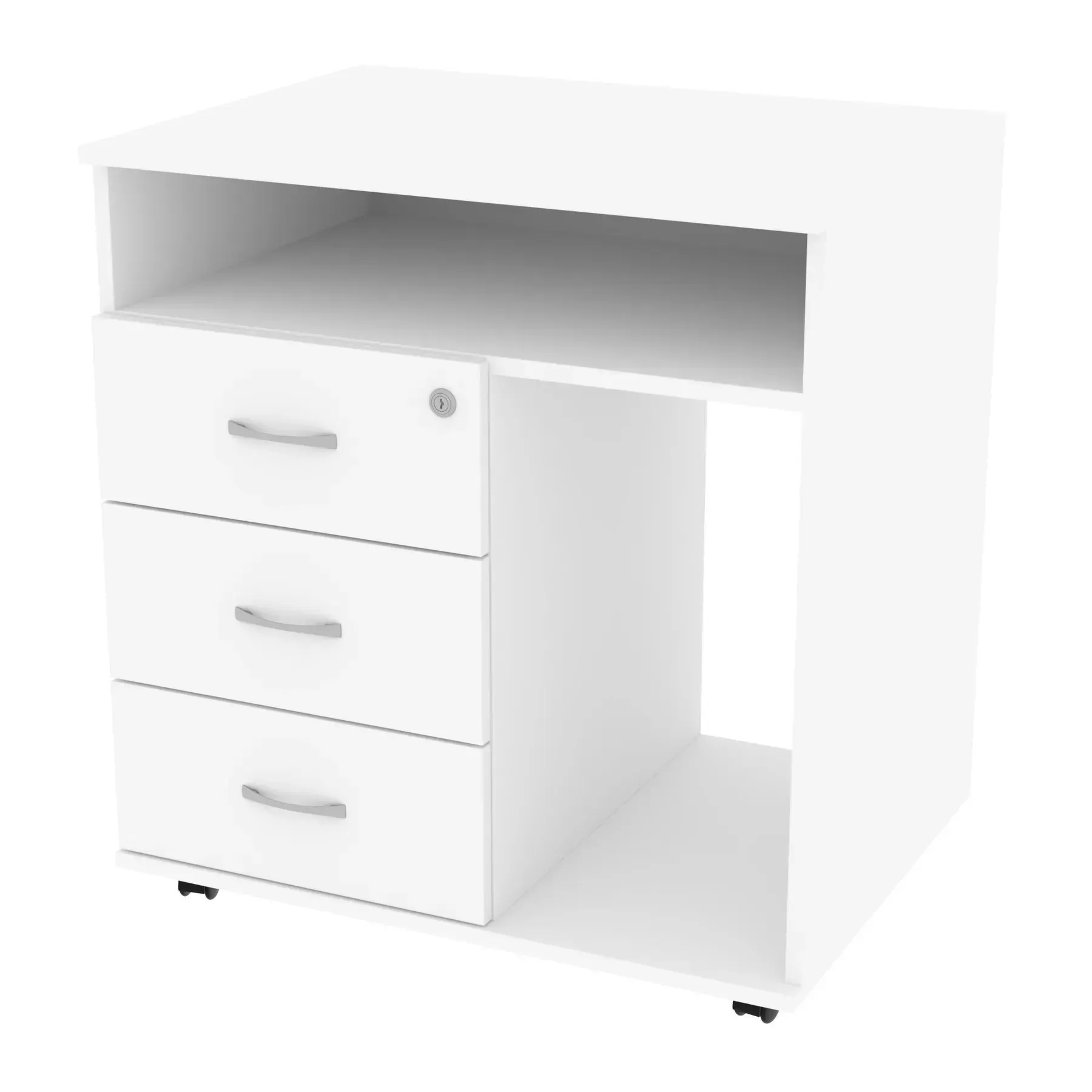 Тумба офисная Kontinent ТМО-4 на колесиках 700х520х760 мм Белый (53117770) - фото 1 Тумба офисная Kontinent ТМО-4 на колесиках 700х520х760 мм Белый (53117770) - фото 1