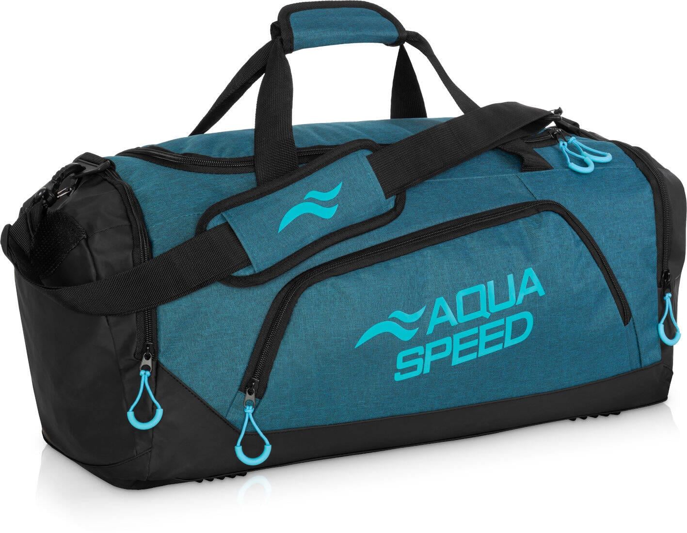 Сумка Aqua Speed Duffel bag 60152 L 55x26x30 см Бірюзовий (141-27)
