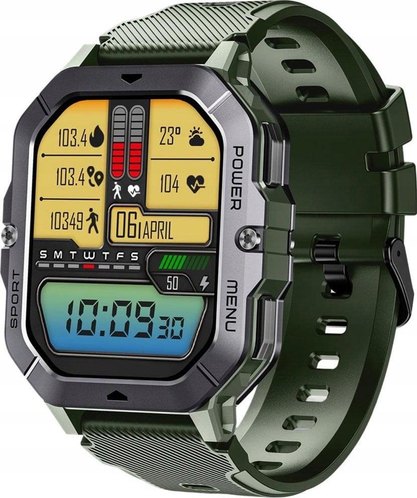 Смарт-годинник Oukitel BT101 Green (6931940739818)