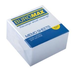 Папір для нотаток Buromax не склеєний 80х80х50 мм Білий (BM.2205)