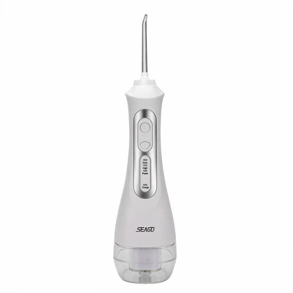 Іригатор порожнини рота Seago SG-833 2 насадки White (7184)