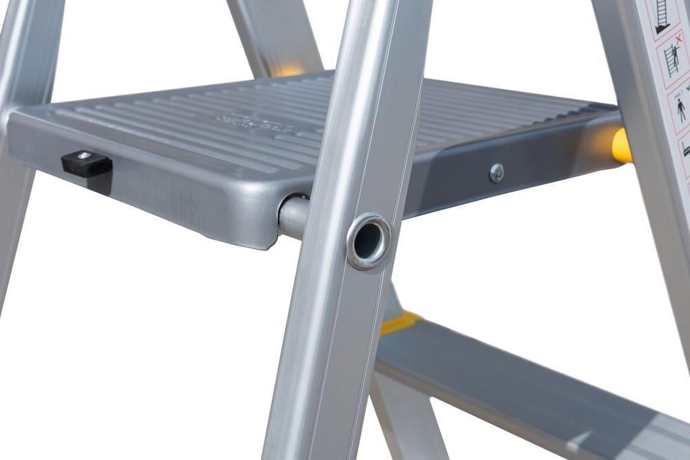 Сходи алюмінієві 4 сходинки h 850 мм max 150 кг - фото 4 Сходи алюмінієві 4 сходинки h 850 мм max 150 кг - фото 4