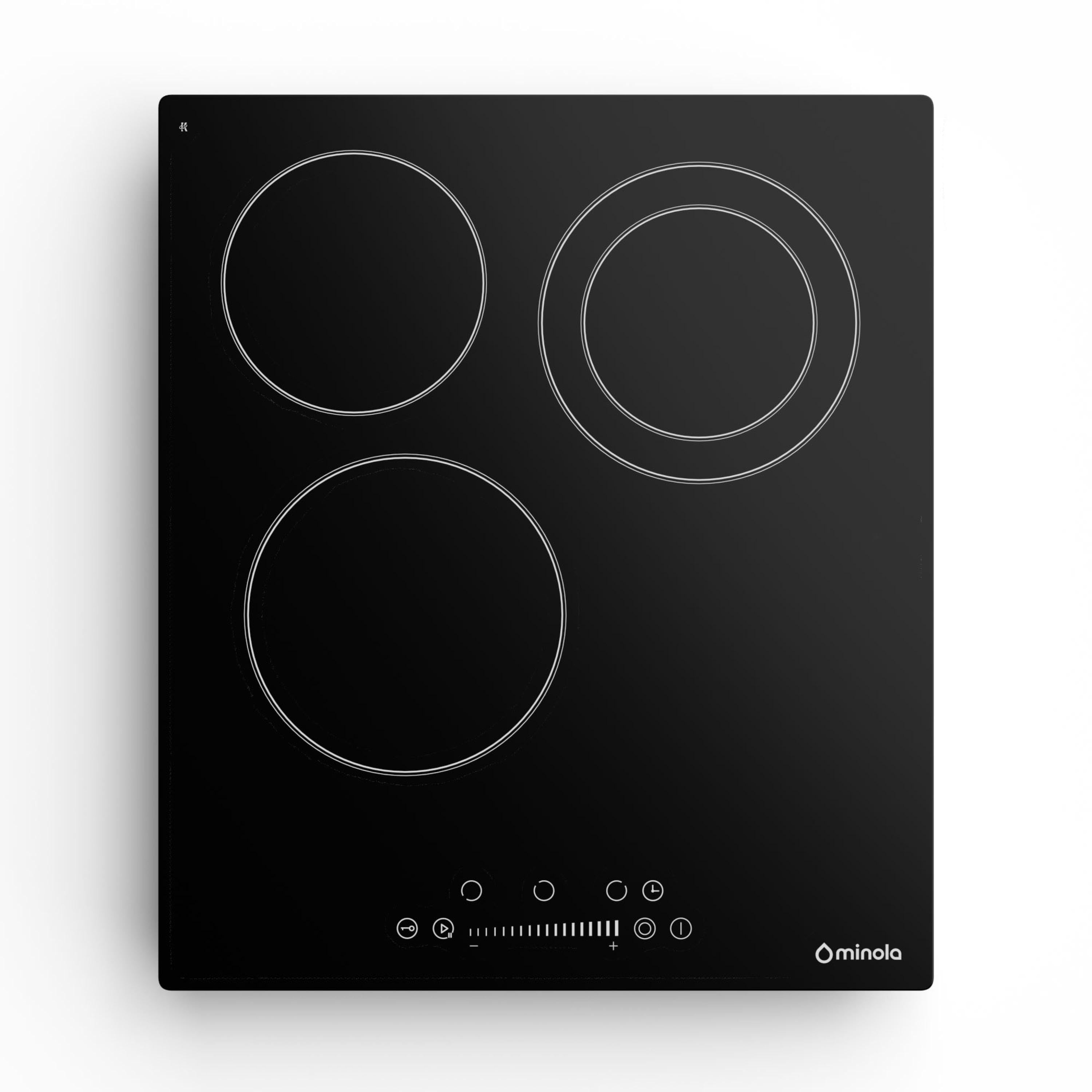 Варильна поверхня склокерамічна Minola MHS 4274 Touch Black (5905538403284)