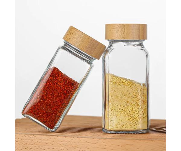 Контейнеры для хранения специй комплект 6 шт. Бежевый (25364376)