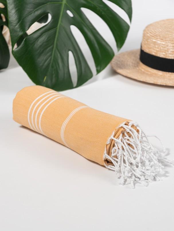 Рушник Peshtemal Beach Pool Spa 100х180 см Жовтий (86229098) - фото 9 Рушник Peshtemal Beach Pool Spa 100х180 см Жовтий (86229098) - фото 9