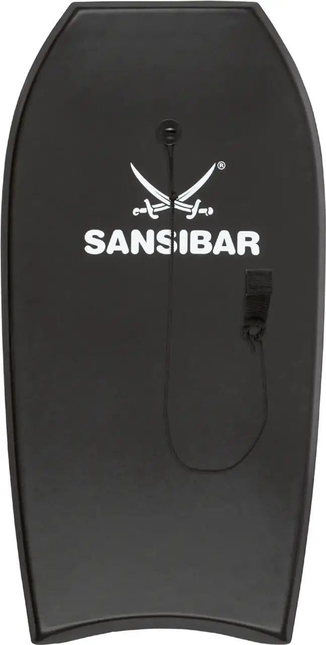 Дошка для плавання Sansibar 100x49x5 см Чорний (IAN433565 Black)