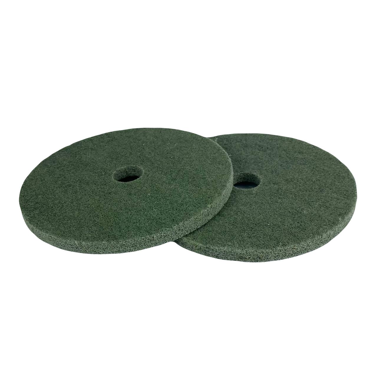 Круг из абразивного волокна 150х12х22 ПП Р240 Зеленый (29862168) - фото 2