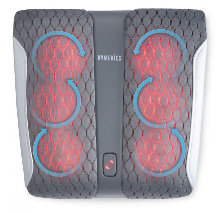Массажер для ног Gel Shiatsu Heat 6 Rollers - фото 2