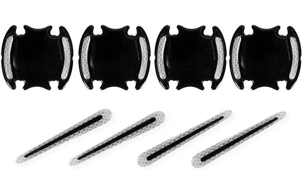 Наклейки светоотражающие на дверные ручки и наклейки под дверные ручки (1775017569)