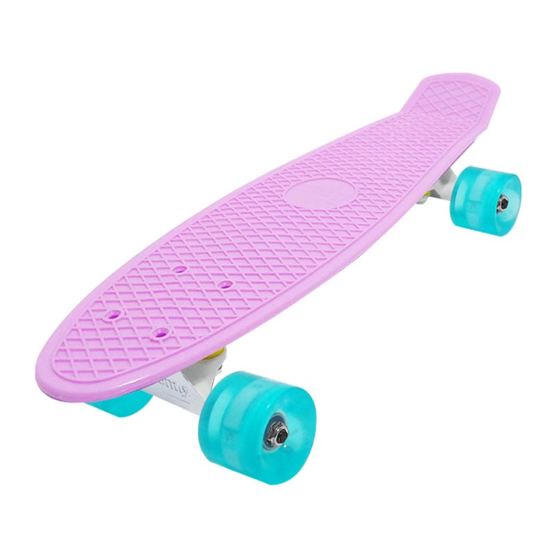 Пенниборд Penny Nickel Classic LUX 28" светящиеся колеса Лиловый (2T2041)