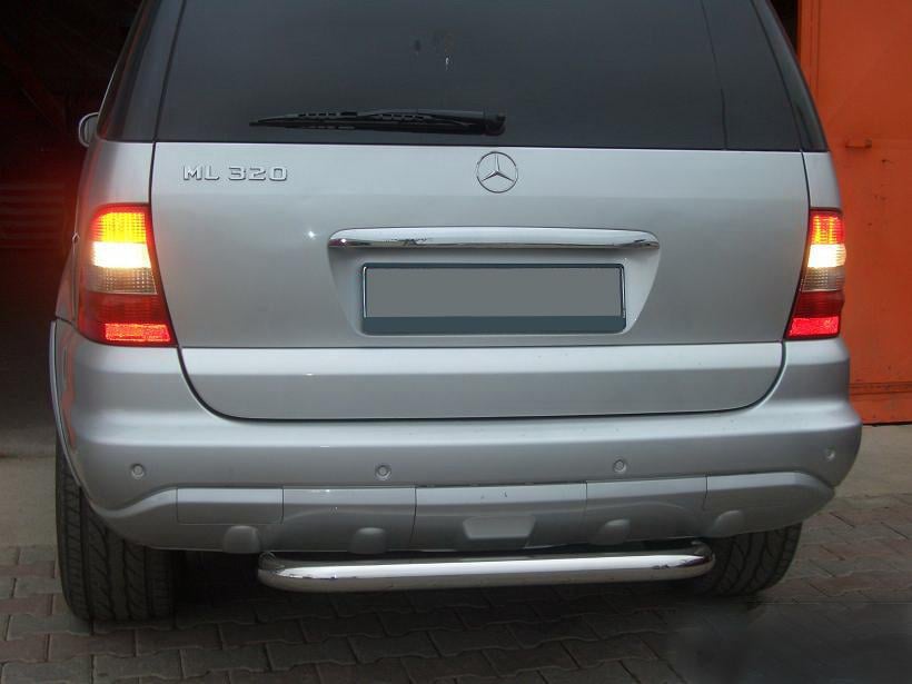 Задняя дуга AK006 CAN для Mercedes ML W163 нержавеющая сталь Хром