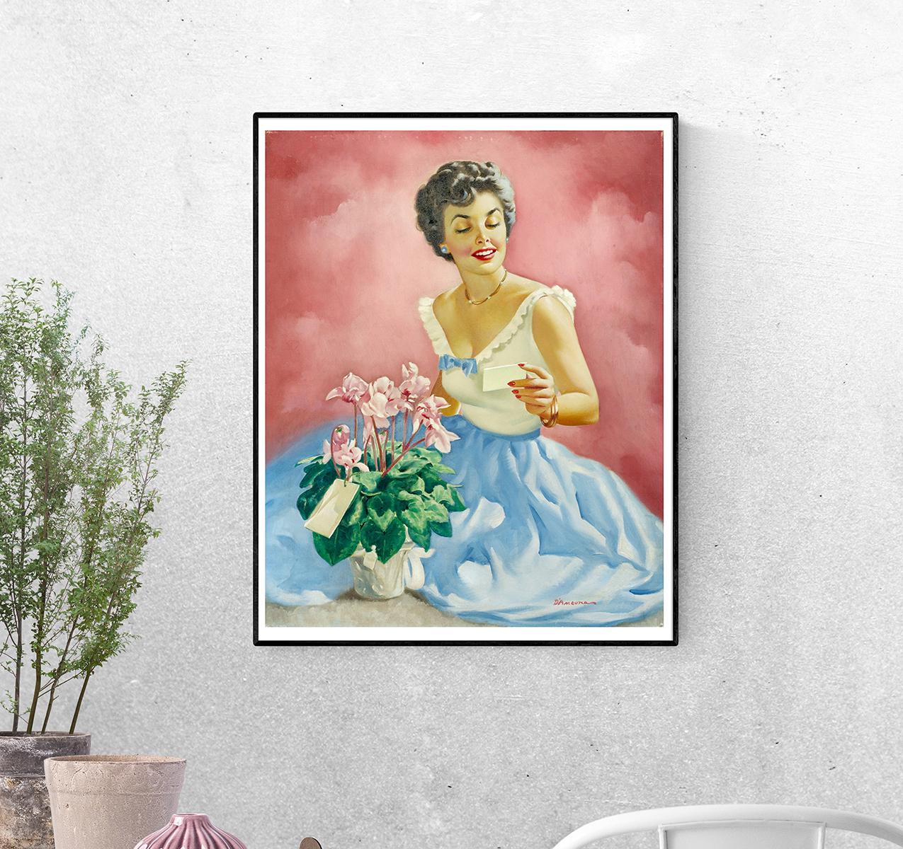 Постер Подарок от поклонника. Эдвард ДАнкония формат А-5 (pin_up010160_Poster)