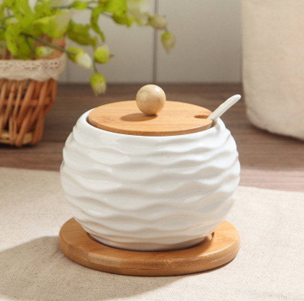 Сахарница с ложкой Waves 7998 7,5х9,5 см (4403196)