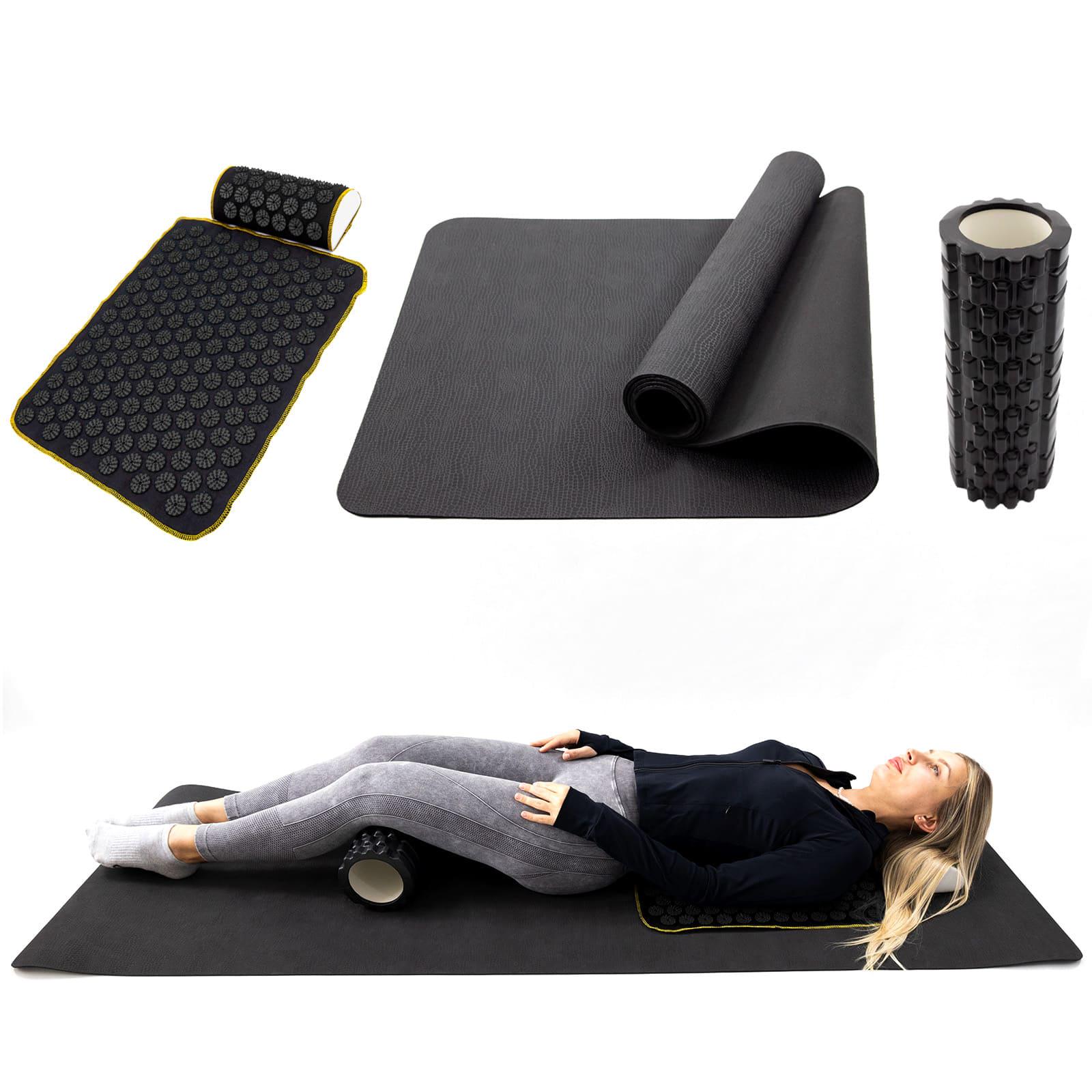 Набор OSPORT Set 111 коврик для йоги/аппликатор Кузнецова/массажный ролик (n-0144-01-0101-01) - фото 2 Набор OSPORT Set 111 коврик для йоги/аппликатор Кузнецова/массажный ролик (n-0144-01-0101-01) - фото 2