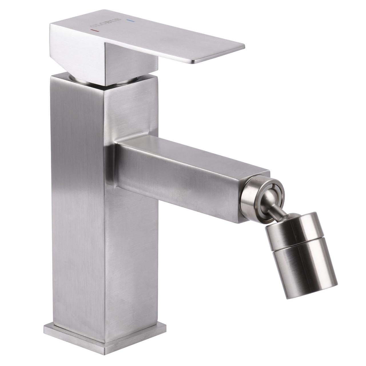 Смеситель Globus Lux SICILIA для биде из нержавеющей стали